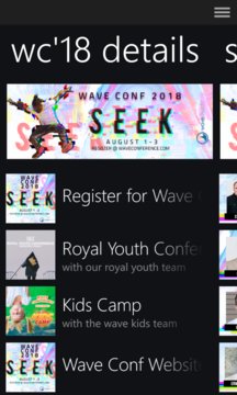 Wave Conference Screenshot Image