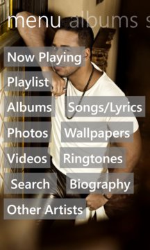 Romeo Santos Music Screenshot Image