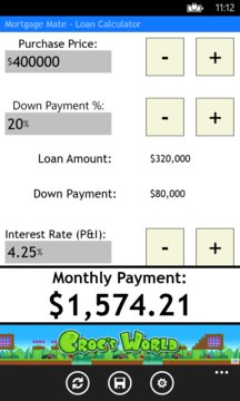 Mortgage Mate Screenshot Image