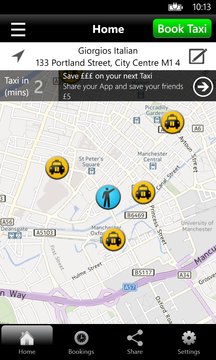 Mantax Taxis Screenshot Image