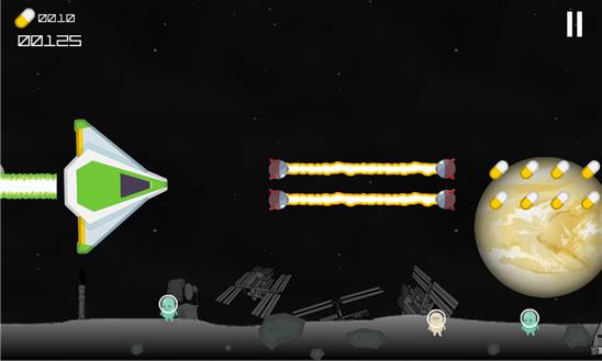Chunky Space Glider Screenshot Image