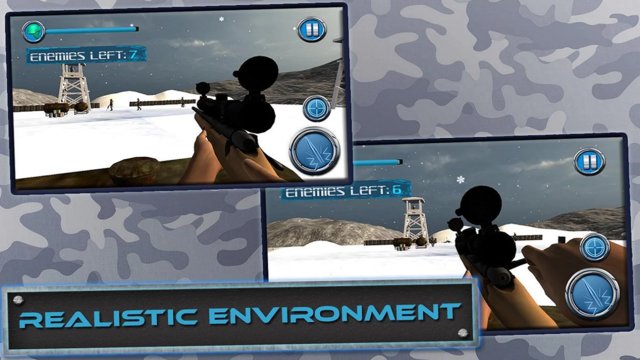 Elite Winter Sniper Screenshot Image