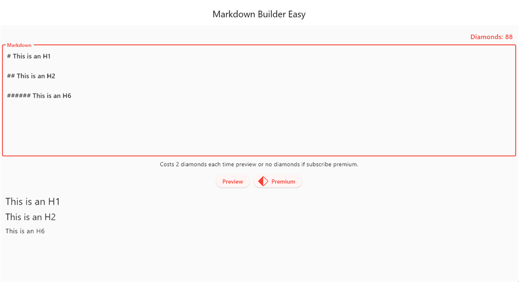 Markdown Builder Easy Screenshot Image #2