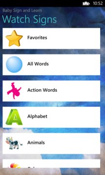 ASL Dictionary by Baby Sign and Learn App Screenshot 2