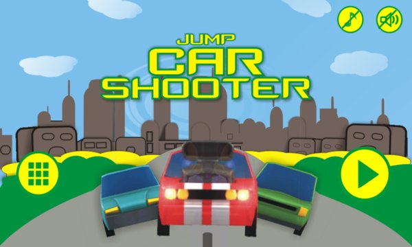 Jump Car Shooter Screenshot Image