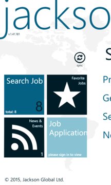 Jackson Global Jobs Screenshot Image