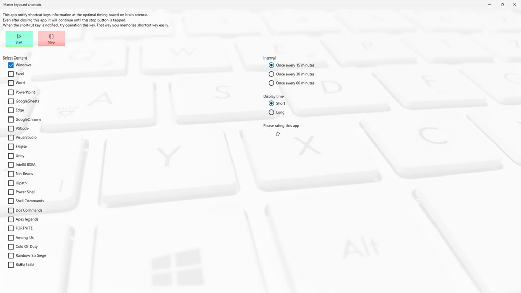 Master Keyboard Shortcuts Screenshot Image #1