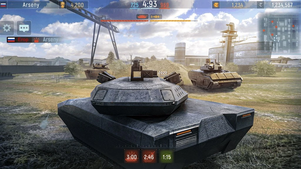 Modern Tanks Screenshot Image #1