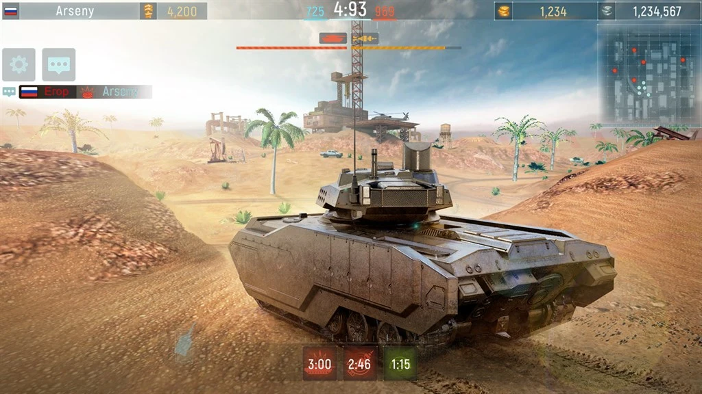Modern Tanks Screenshot Image #3