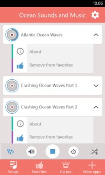 Ocean Sounds and Music Screenshot Image