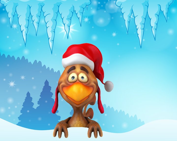 Flappy XMAS Rooster Image
