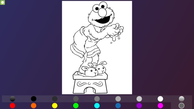 Paint Elmo App Screenshot 2