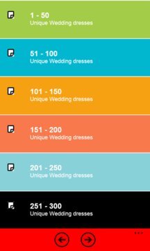 Unique Wedding Dresses Screenshot Image