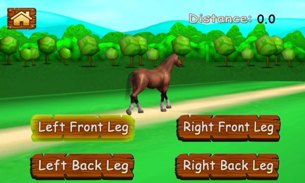 Virtual Horse Run Screenshot Image