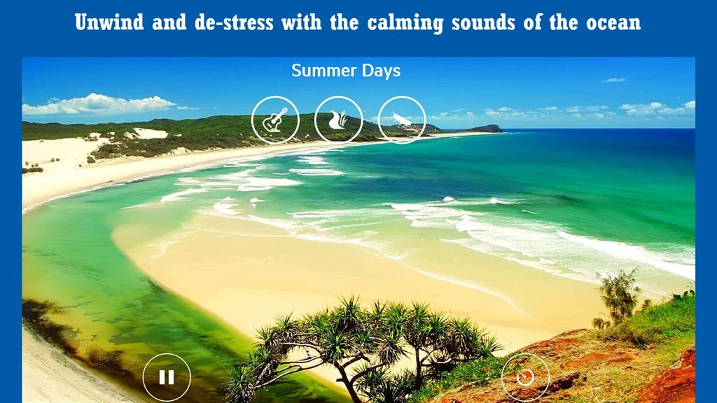 Relaxing Ocean Sounds Screenshot Image #3