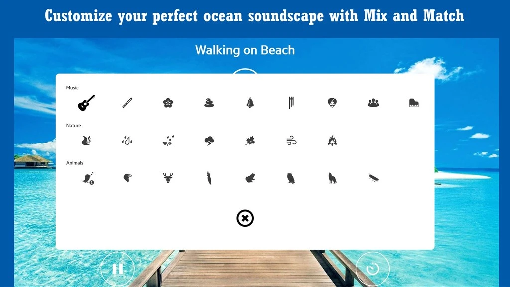Relaxing Ocean Sounds Screenshot Image #4