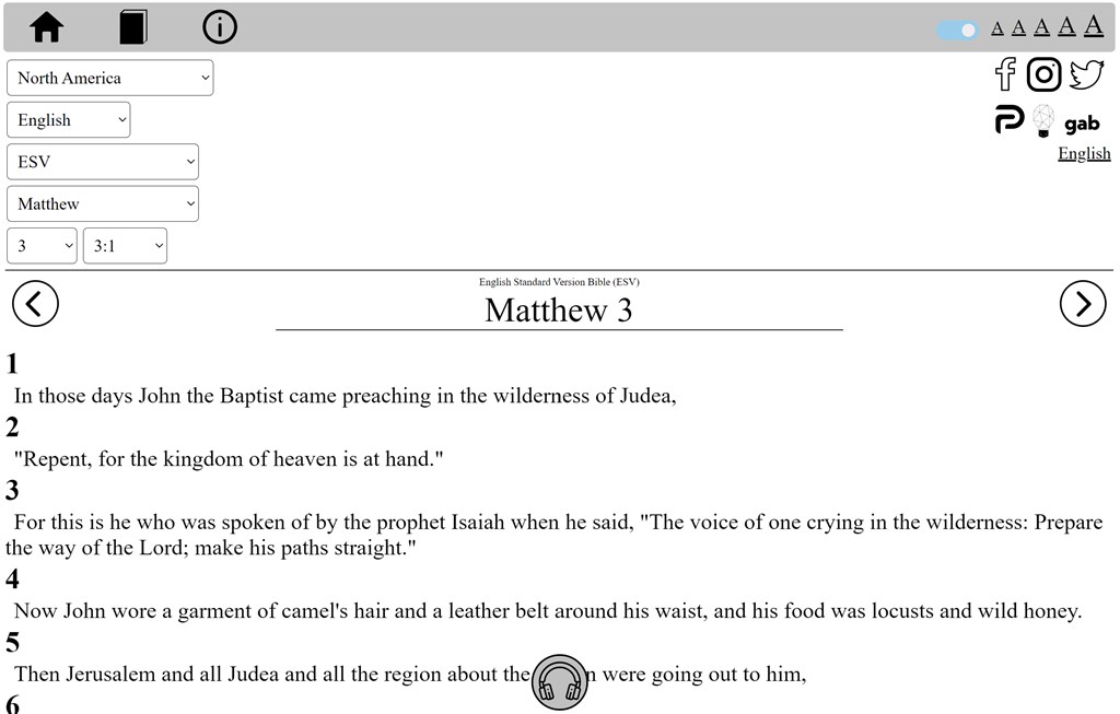 The Bible Screenshot Image