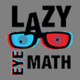 Lazy Eye Math Icon Image
