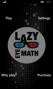 Lazy Eye Math
