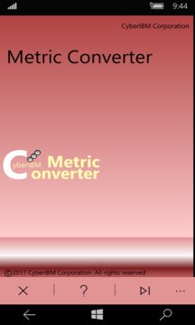 Metric Converter Screenshot Image