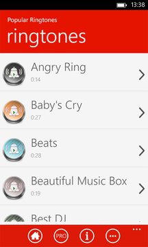 Popular Ringtones Sounds Screenshot Image