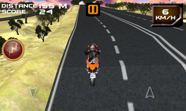 Motorway Bike Trip Screenshot Image