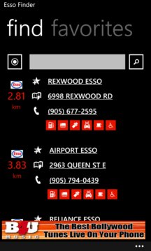Esso Finder Screenshot Image
