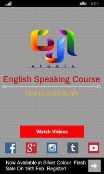 English Speaking Course - GJOneStudio Screenshot Image
