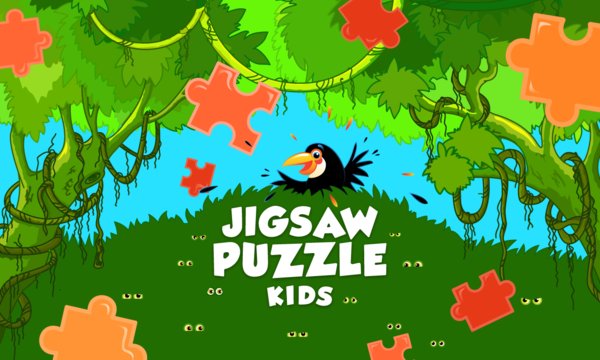 Jigsaw Puzzle Kids - Jungle App Screenshot 1