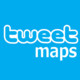 Tweet Maps Icon Image