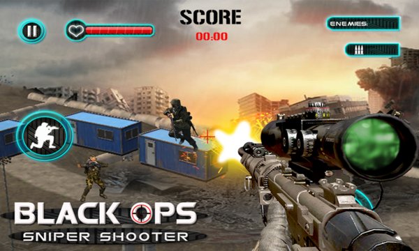 Black Ops Sniper Shooter Screenshot Image