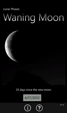 Lunar Phases Screenshot Image