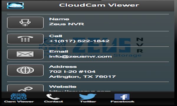 CloudCam Viewer Screenshot Image
