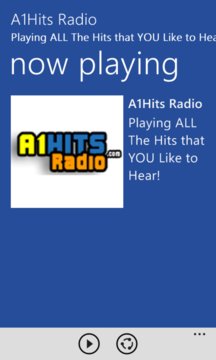 A1Hits Radio Screenshot Image