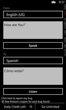 Voice Translator Pro App Screenshot 2