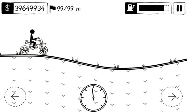 Stickman Motocross - Hill Climb Screenshot Image