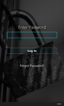 Password Protection Screenshot Image
