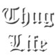 Thug Life Icon Image