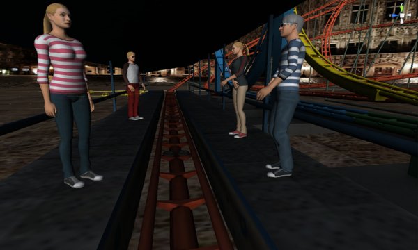 VR Crazy Real Roller Coaster Simulator Screenshot Image