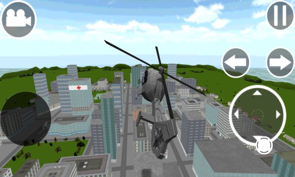 City Helicopter Flight Simulator Screenshot Image