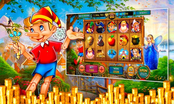 Pinocchio  Vegas Slots Casino Screenshot Image