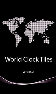 World Clock Tiles Screenshot Image