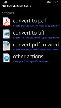 PDF Conversion Suite Screenshot Image
