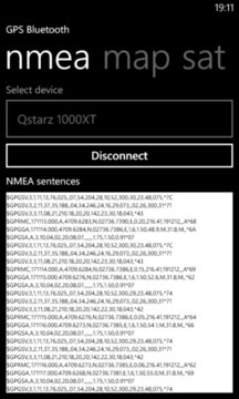 GPS Bluetooth Screenshot Image