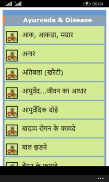 Ayurvedic Remedies Hindi Screenshot Image