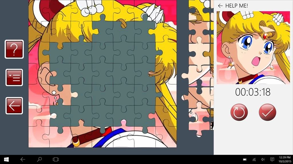 SailorMoon Puzzle Screenshot Image #3