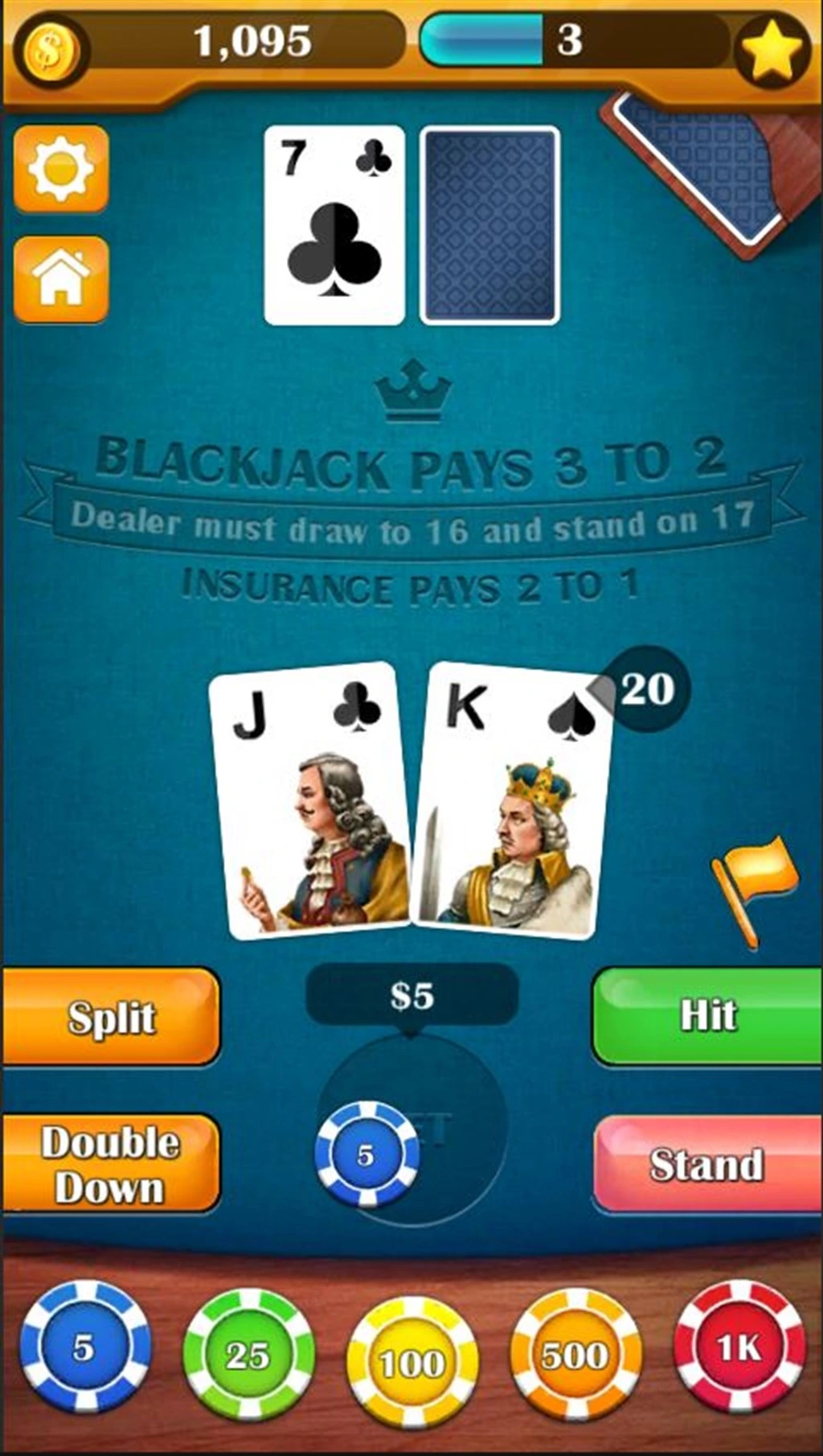 Black Jack 21 Classic Screenshot Image #4