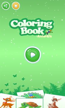 Animals Coloring Book Screenshot Image