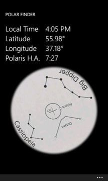 PolarFinder Screenshot Image