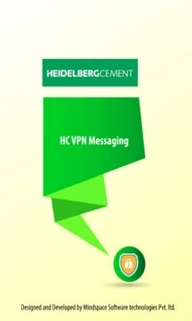 HC VPN Messaging Screenshot Image